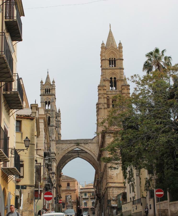 Casa Clo Alla Cattedrale Palermo Eksteriør billede