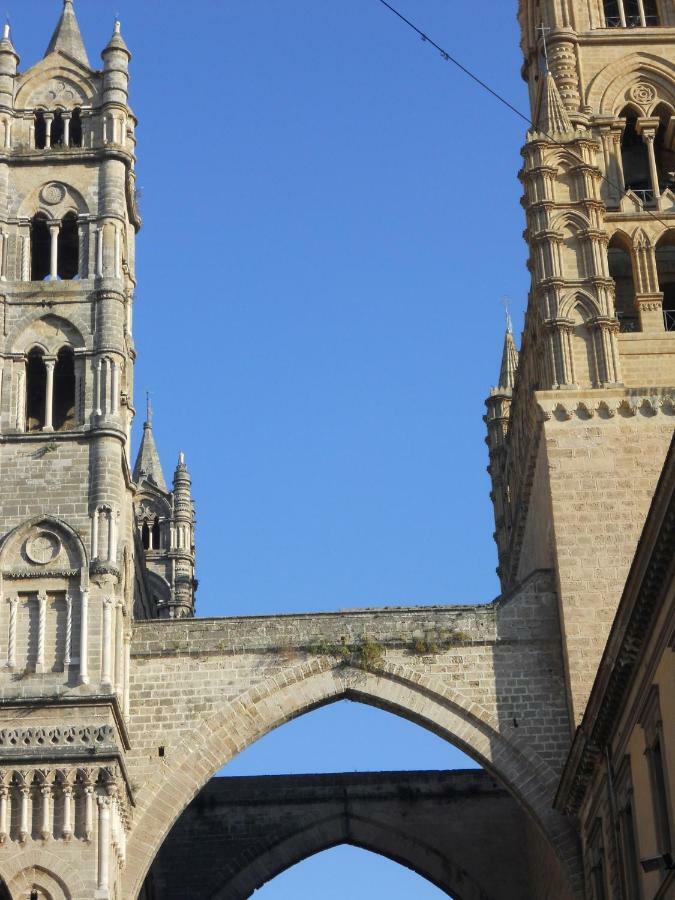 Casa Clo Alla Cattedrale Palermo Eksteriør billede