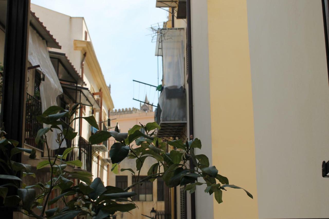Casa Clo Alla Cattedrale Palermo Eksteriør billede