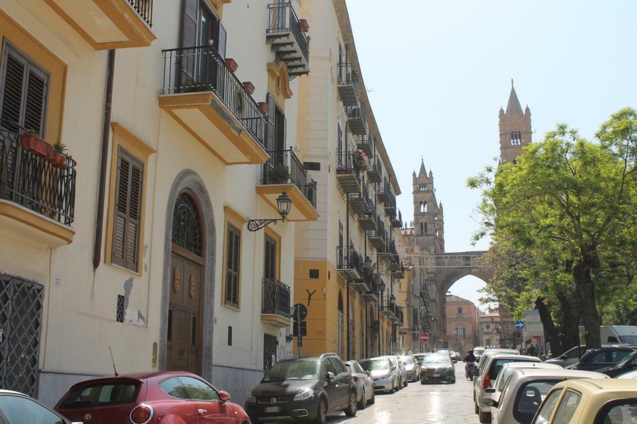 Casa Clo Alla Cattedrale Palermo Eksteriør billede