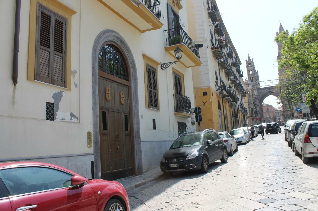 Casa Clo Alla Cattedrale Palermo Eksteriør billede